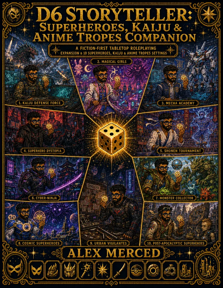 Superheroes, Kaiju & Anime Tropes Companion