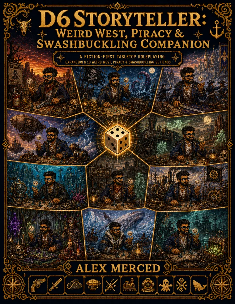 Weird West, Piracy & Swashbuckling Companion